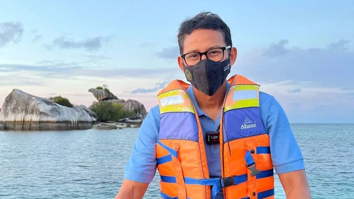 Sandiaga Uno Melihat Wisata Belitung Sangat Potensial untuk Sport Tourism 