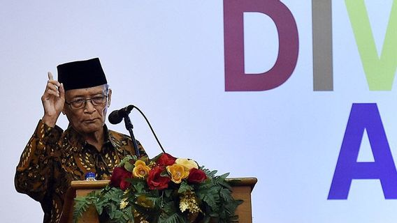    Sebut Buya Syafii Maarif Tokoh yang Tak Haus Kekuasaan, Waketum MUI: Bila Melihat Kebenaran, Beliau Tak Takut Menentang Arus