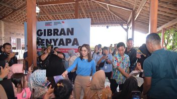 Greet Hundreds Of Pregnant Women In Depok, Gibran And Selvi: Don't Forget Protein And Vitamin Consumption