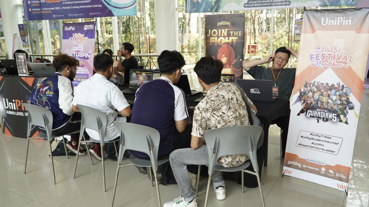 Mampir ke UMN, UniPin Festival Disambut Antusias Mahasiswa dan Penggemar Esports