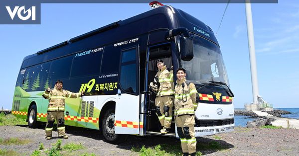 Hyundai Donates Innovative Hydrogen Bus to South Korea National Fire Department