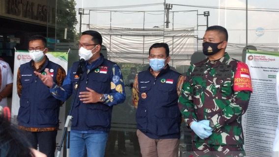 Ridwan Kamil Usul Depok Mendapat Vaksin COVID-19 Tahap Pertama