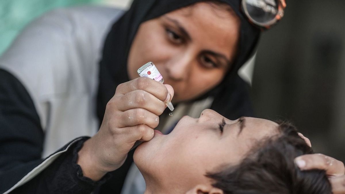 93 Thousand Gaza Children Participate In Polio Vaccination, UNRWA: The Best Vaccine Is A Ceasefire