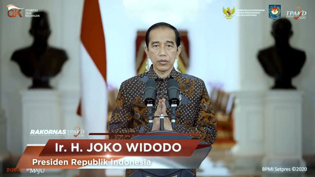 Indeks Inklusi Keuangan Indonesia Rendah, Jokowi Minta Pemda Inovatif Percepat Akses Keuangan Daerah
