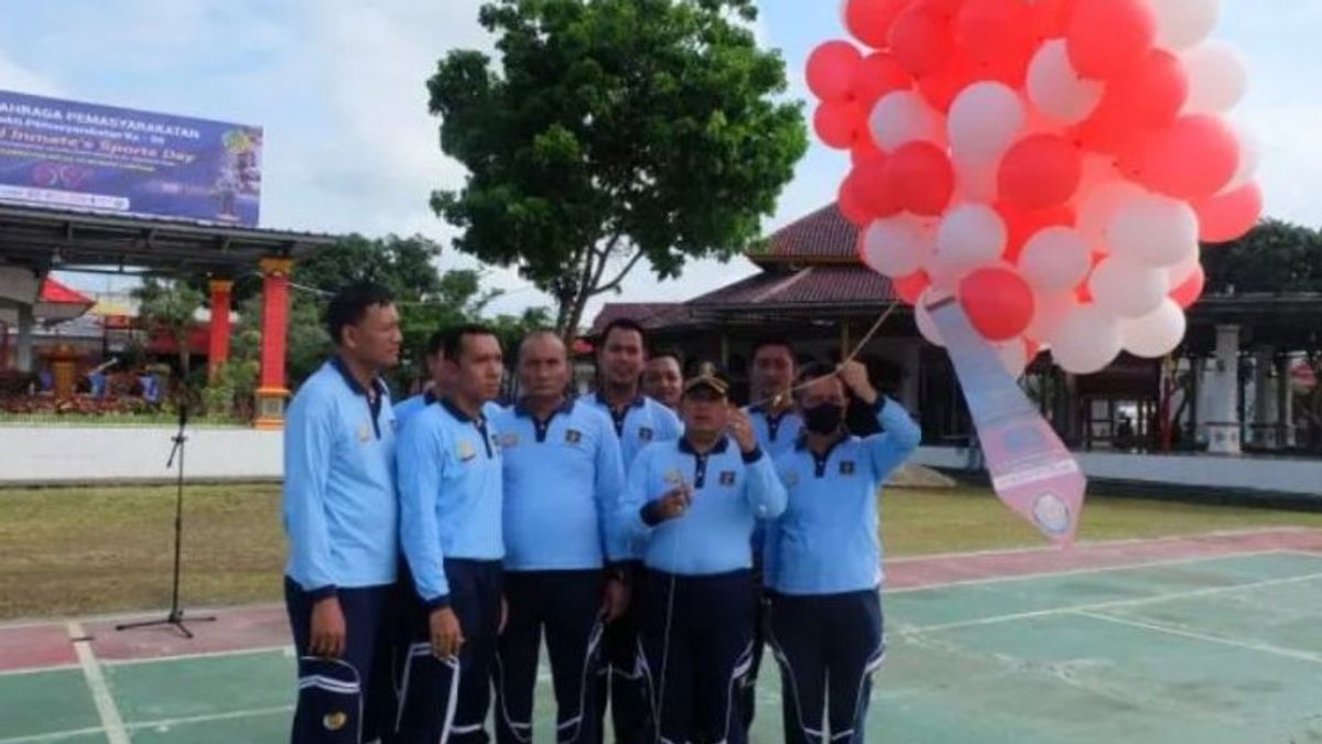 Bandar Lampung Narcotics Prison Holds Sports Week, Followed By 632 Participants