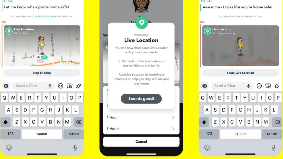 Snapchat Luncurkan Fitur Berbagai Lokasi <i>Real-Time</i> dengan Teman Terdekat 