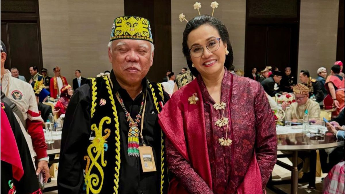 斯里·穆利亚尼(Sri Mulyani)在IKN举行的印度尼西亚共和国成立79周年庆典期间,巴苏基·梅南吉斯部长的故事