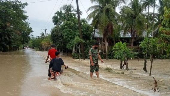 Banjir di Aceh Utara Rendam Enam Kecamatan