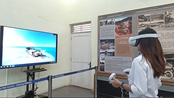 Indonesian Tin Museum Presents Virtual Reality Technology For Dredging Ships