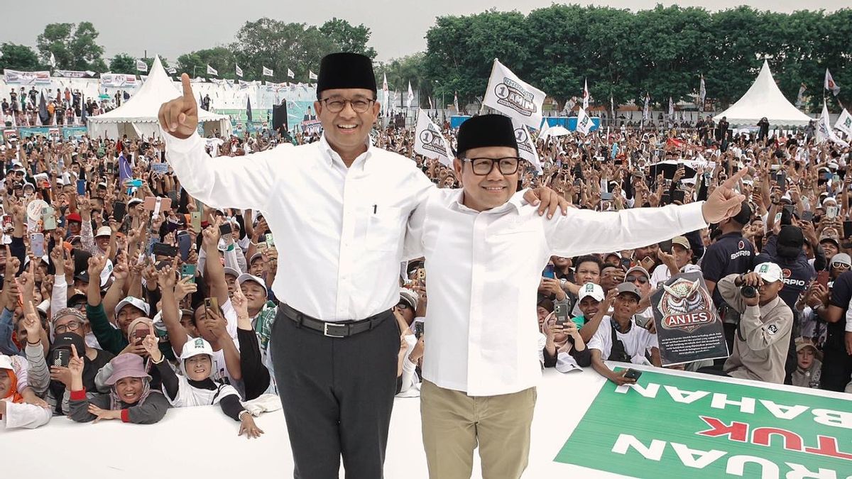 Anies Asks Who Uses The Country For Family Interests, AMIN Supporters: Jokowi!