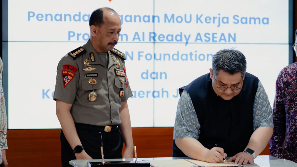 ASEAN FoundationはJateng警察と協力して、数千人の市民と当局にAIリテラシーを強化します