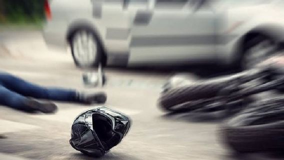 Alami Kecelakaan Tunggal di Jaksel, Pengendara Motor Bison Tewas
