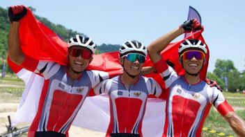 Indonesian Athlete's Dominance At MTB XCO Men's MTB Bike Racing SEA Games 2023