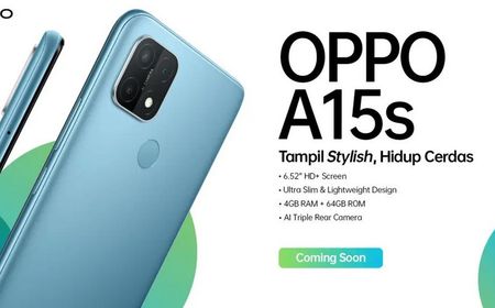 Oppo A15s, Smartphone Harga Rp2 Jutaan Pas Buat Kebutuhan Pelajar!