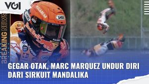 VIDEO: Gegar Otak, Marc Marquez Undur Diri dari MotoGP Mandalika 2022