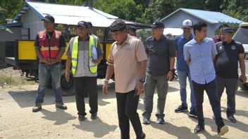 Infrastructure Development In Nunukan Becomes The Attention Of The Governor Of Kaltara