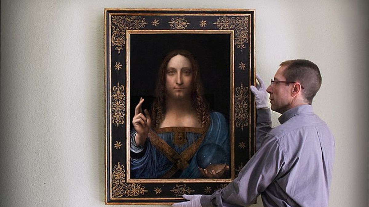 Today’s Memory, November 15 2017: Leonardo Da Vinci's Salvator Mundi Painting Becomes the Most Expensive Work of Art in the World