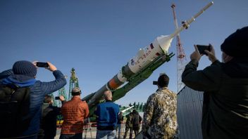 Kenang Yuri Gagarin, Rusia Luncurkan Roket Soyuz MS-18