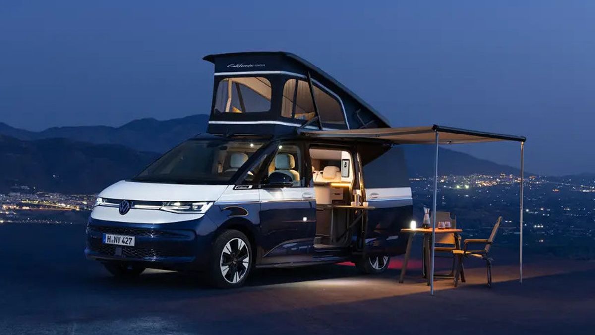 VW T7 California Concept, 7th Generation Transporter-Based Cool Camper Car