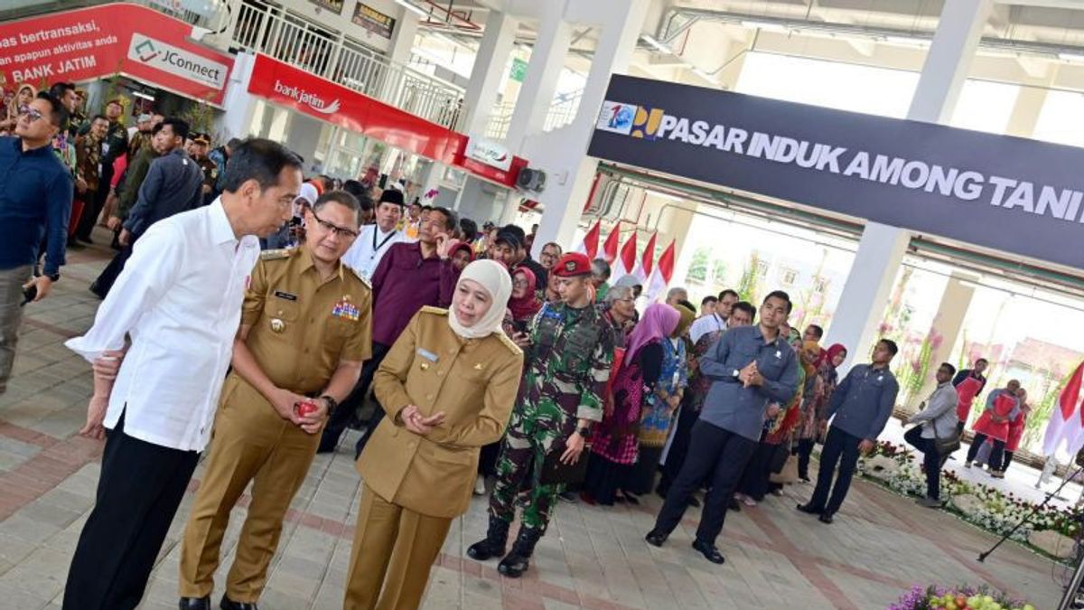 Resmikan Pasar Induk Among, Jokowi: Ini Pasar Paling Megah Se-Indonesia