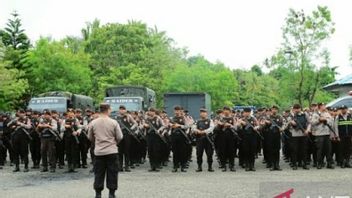 غدا الاثنين ، 600 ضابط من TNI-Polri يؤمنون عملية إعادة اللاجئين بعد الصراع في جزيرة هاروكو