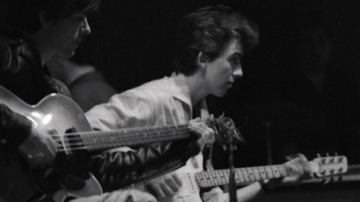 George Harrison's Early Guitar The Beatles Will Be Auctioned In The United States