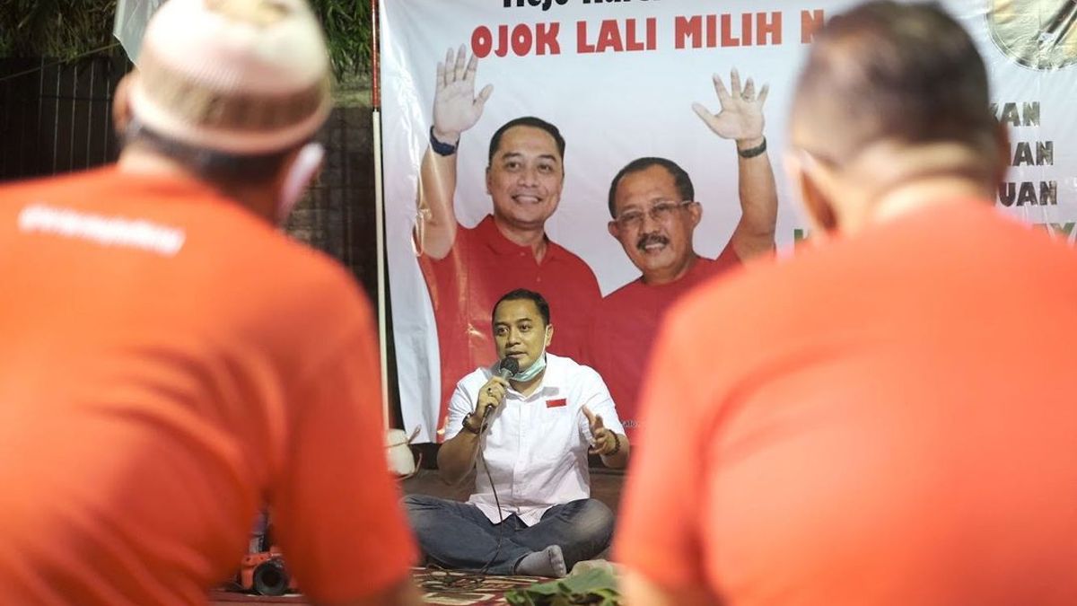 Menang di Quick Count Pilkada Surabaya, Eri Cahyadi: Hormat dan Respek Kami untuk Pak Machfud Arifin