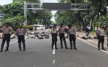 Jalan Sekitar Istana Kembali Dibuka, Kendaraan Bisa Melintas