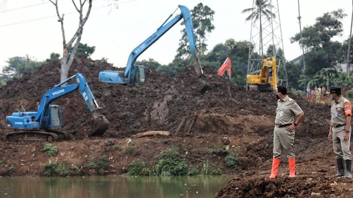 Anies Targets Completed Dredging Of Pondok Ranggon Reservoir Before The End Of The Year