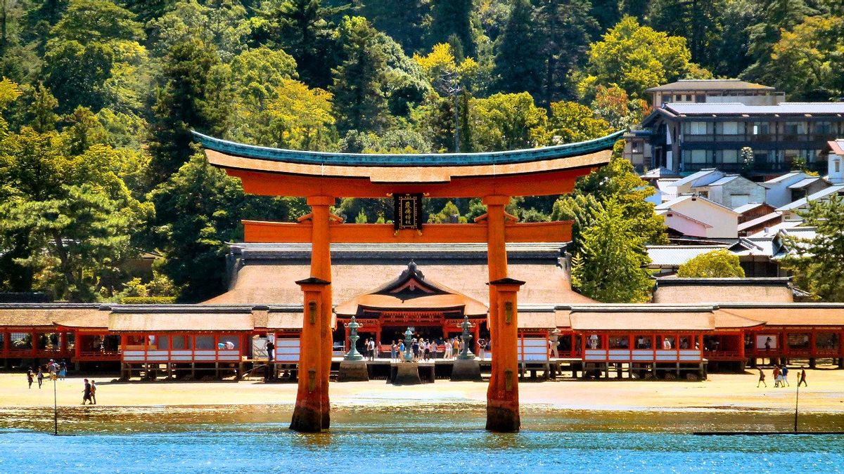 Kuil Warisan Dunia di Hiroshima Jepang Ditutup untuk Wisatawan Selama Gelaran KTT G-7