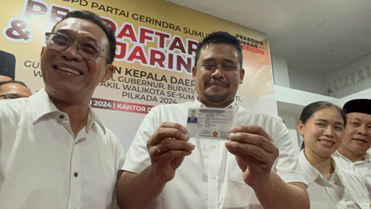 Bobby Nasution이 공식적으로 Gerindra에 합류: 북부 수마트라 지역 사회의 지원 요청