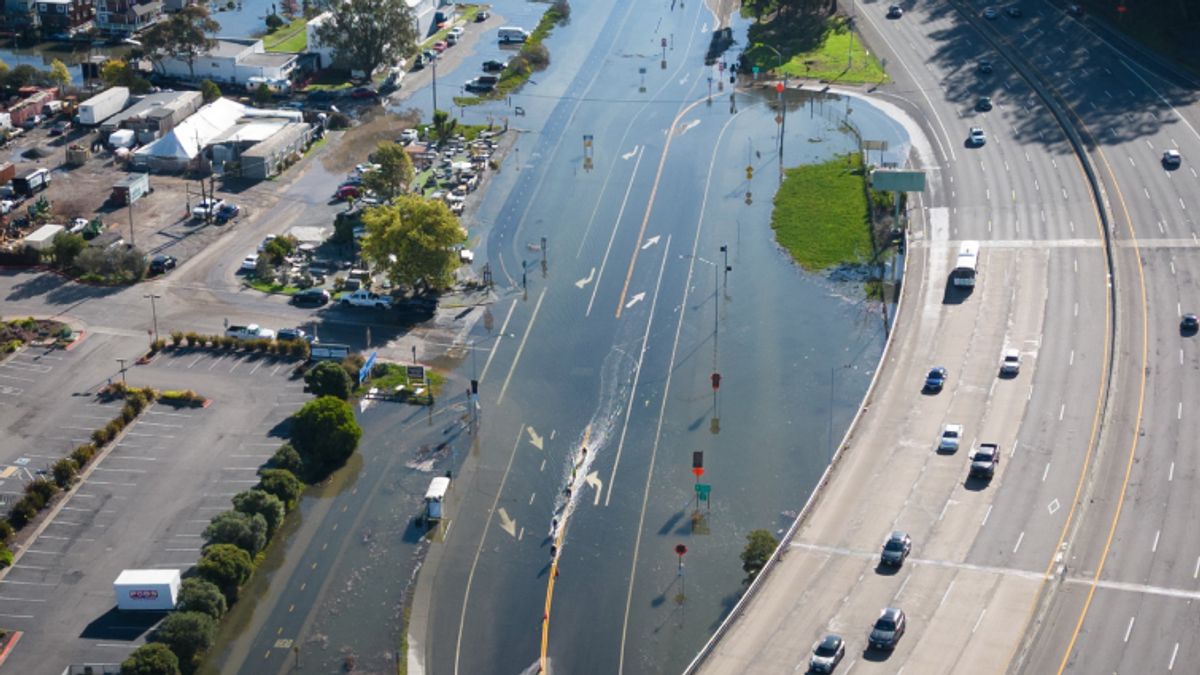 Analis NASA: Banjir 10 Tahun Akan Normal Terjadi di Pantai Barat Amerika
