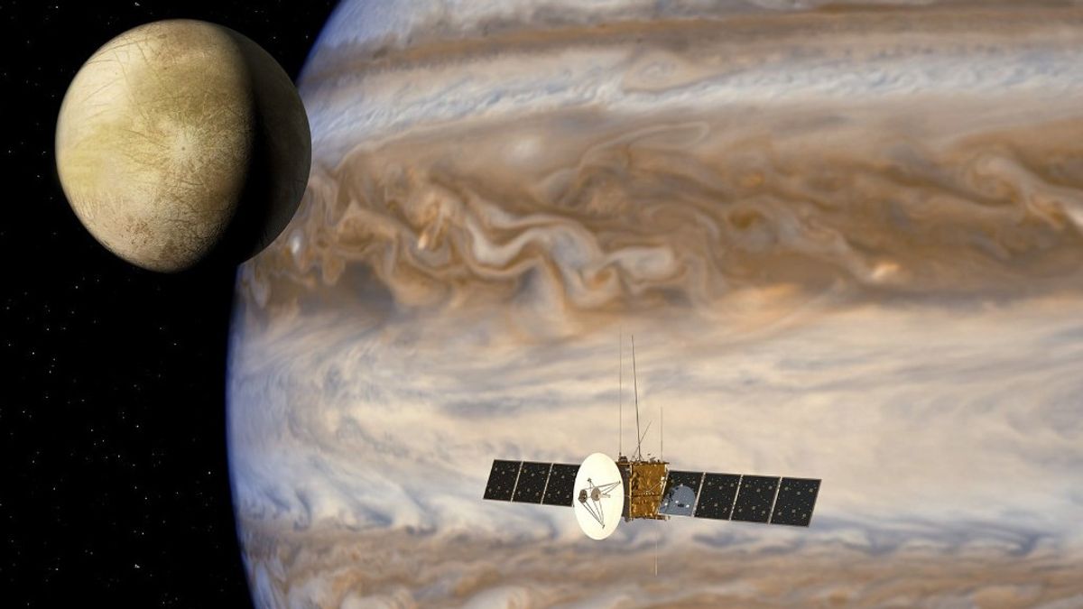 Wahana Antariksa Milik NASA, Juno Amati Bulan Ganymede di Jupiter