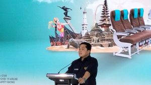 Buka Garuda Travel Fair 2022, Menteri BUMN Ajak Masyarakat Berwisata di Indonesia Aja