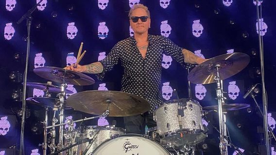 Kings Of Chaos Shows Corey Taylor, Lzzy Hale And James Lomenzo At The Acura Grand Prix Concert