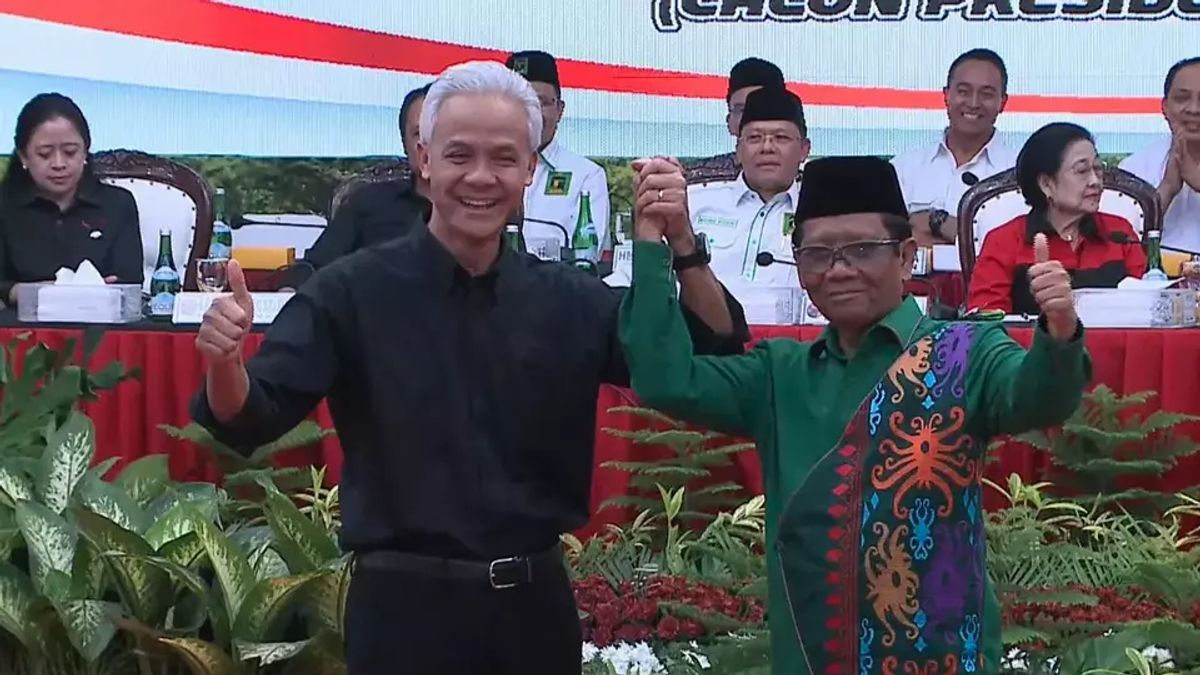 Mahfud MD: Ganjar Is The Right Figure For The Indonesian People