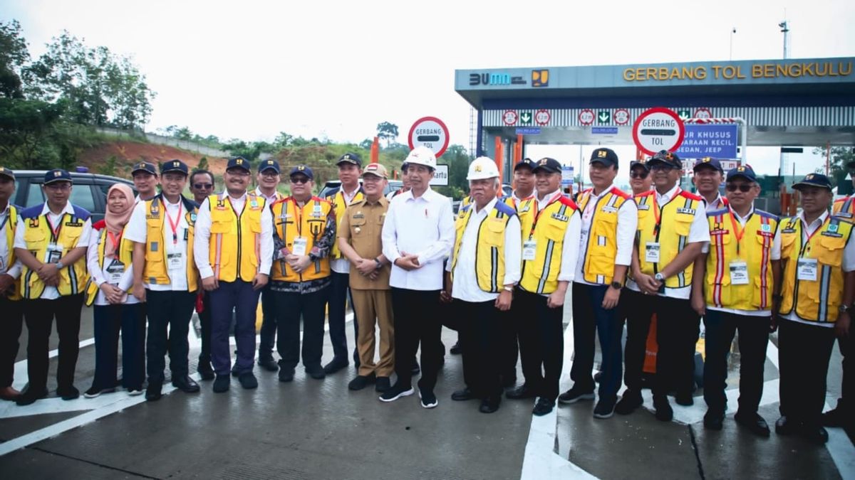 Together With Jokowi To Inaugurate The Bengkulu-Taba Tanjung Toll Road, Minister Of PUPR: Investment Nillai Rp37.61 Trillion