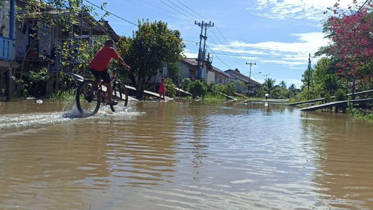 メルアップ川、カプアスHuluの住民は洪水に注意するよう求められています
