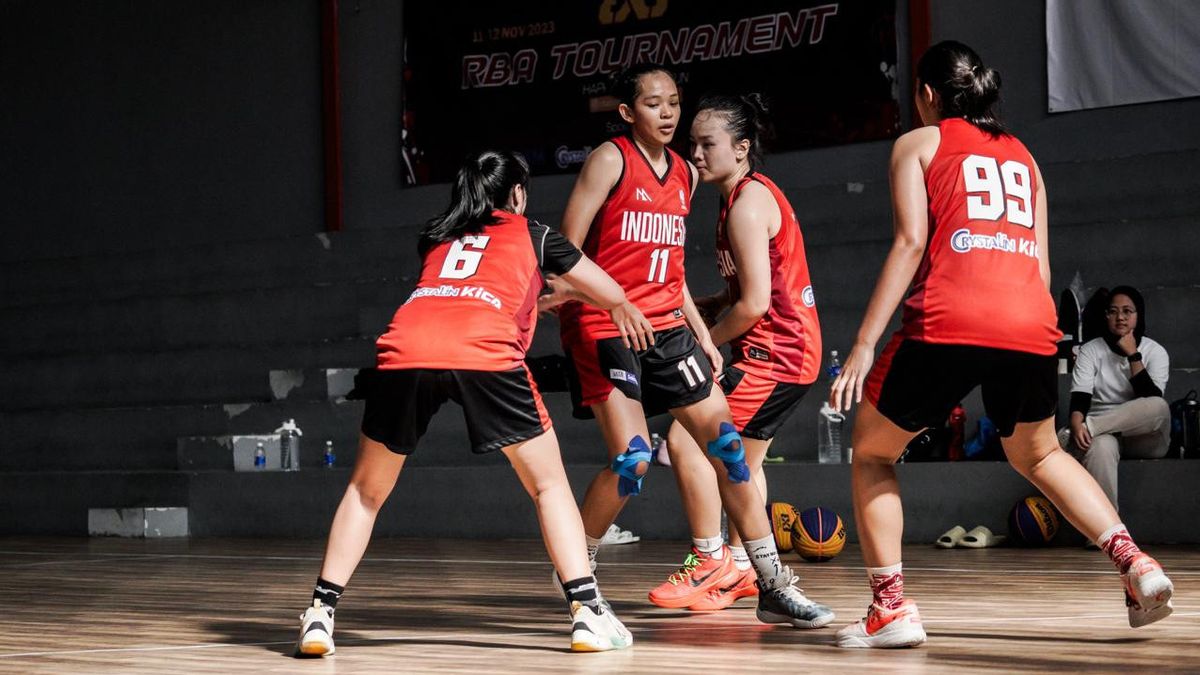 Perbasi Sets Target For The Indonesian National Team At The FIBA 3X3 Asia Cup 2024
