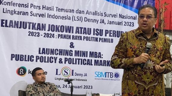 Survei LSI: PDIP, Golkar dan Gerindra Berpeluang Jadi Pemenang Pemilu 2024