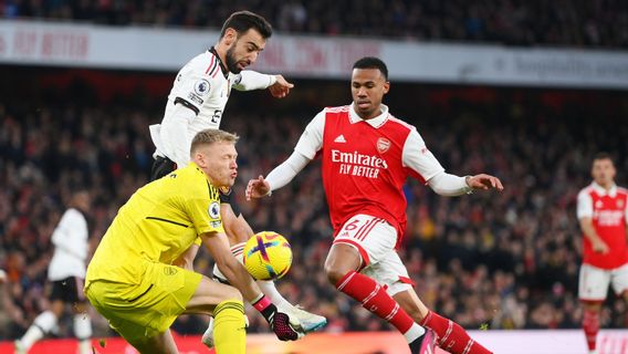 Dendam Terbalas di Emirates, Arsenal Menang Tipis Lawan Manchester United 3-2