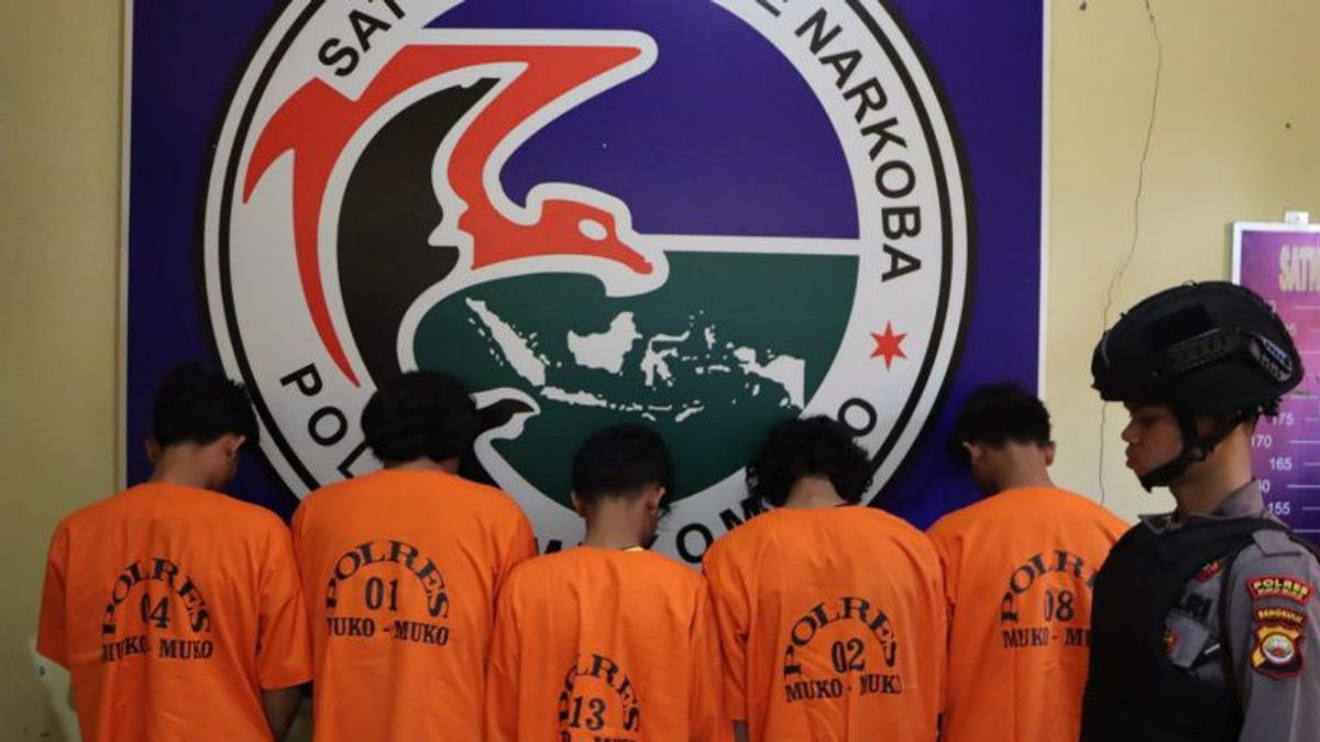 Police Dismantle West Sumatra-Bengkulu Drug Trafficking Network, 1 In 5 Suspects Still Underage