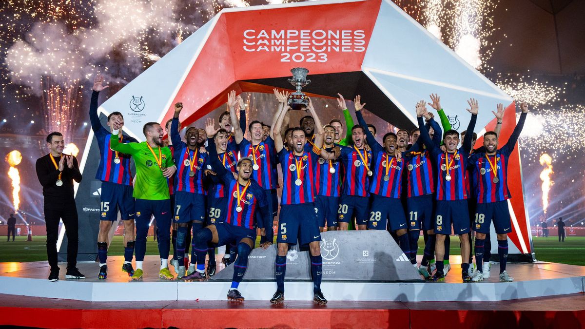Barcelona Holds The First Title After The Departure Of Lionel Messi, Start Move On?