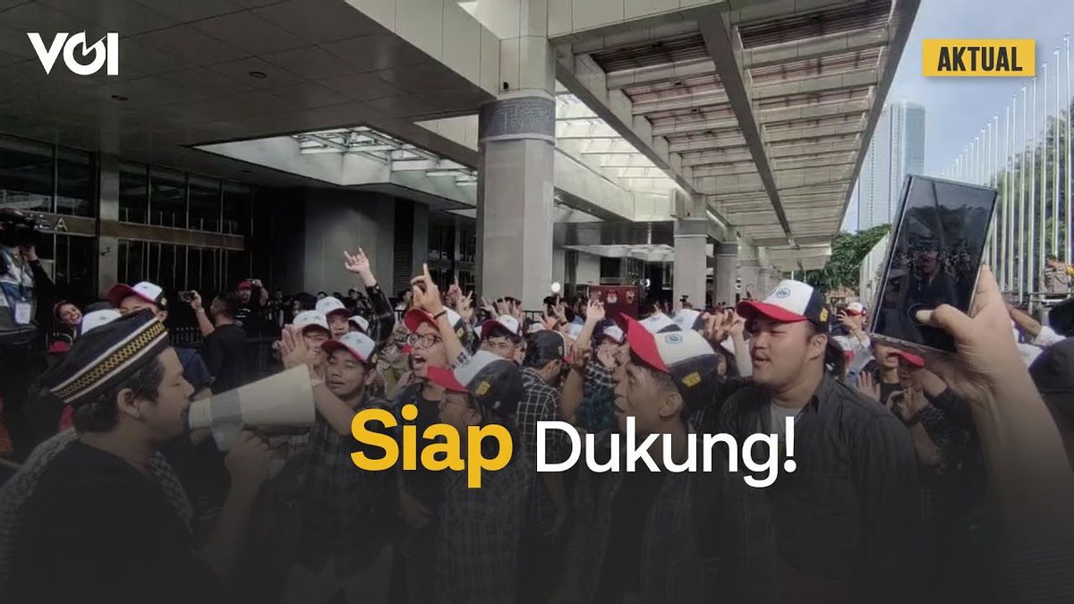 VIDEO: Para pendukung Siap Ramaikan Debat Cawapres