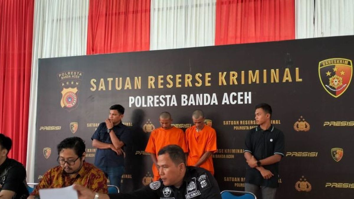 Police Arrest 2 Thief Cables On Aceh SIM Airport