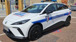 Kepolisian Prancis Pilih MG4 EV sebagai Kendaraan Patroli