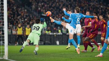 AS Roma Gagal Kembali ke Puncak, Napoli Bayangi AC Milan