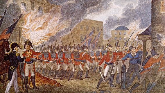 British Burns Capitol Building In Civilized Attack