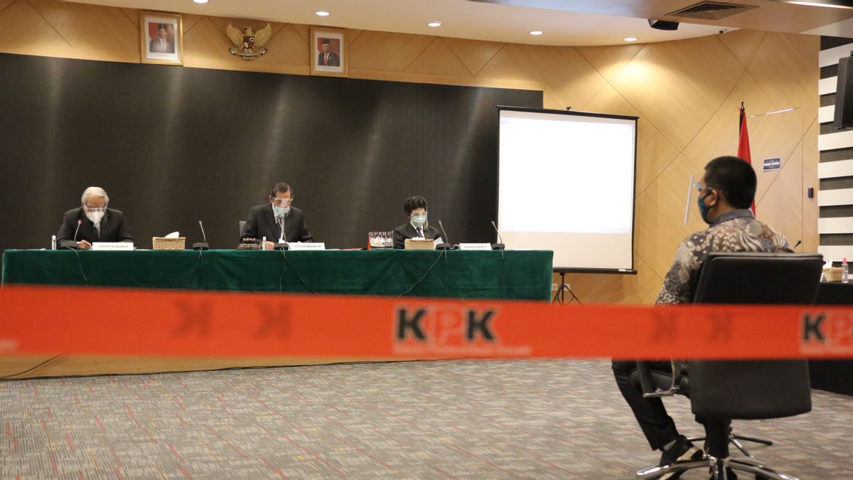 The Chairperson of the KPK WP Receives the Ethics Court Verdict