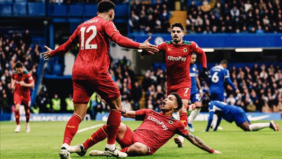 Chelsea Tumbang di Kandang, Hattrick Cunha Menangkan Wolves